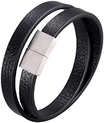 Multilayers Wraparound Leather Bracelets Unisex