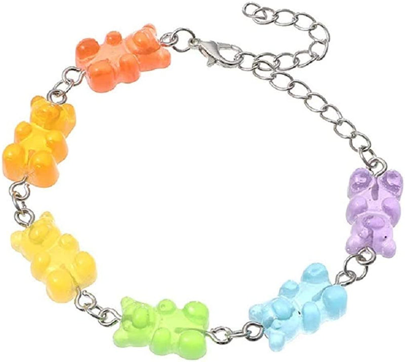 The Crafty Owl Colorful Gummy Bears Bracelets