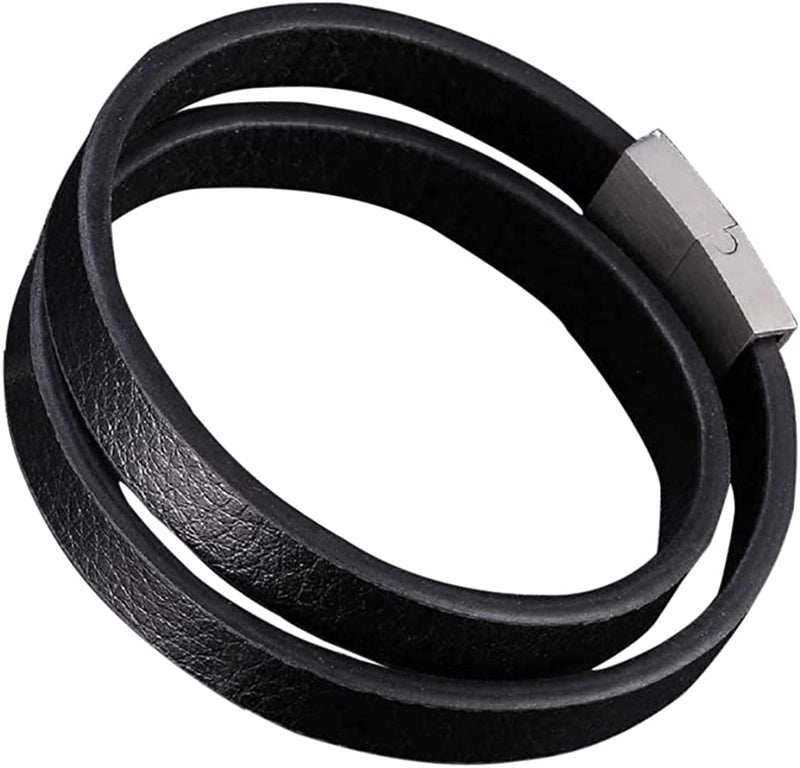 Multilayers Wraparound Leather Bracelets Unisex