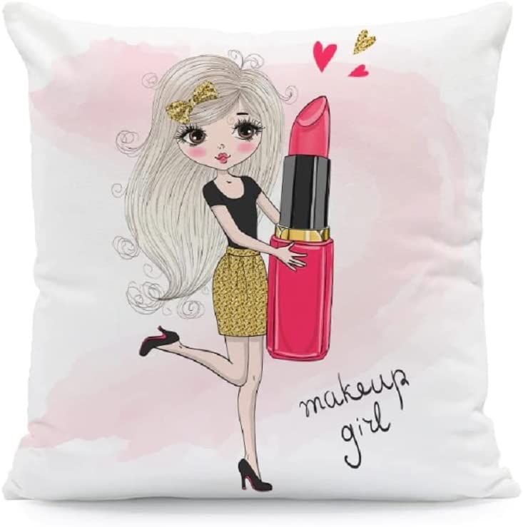 Little Princess and Ballerinas Throw Pillows Covers