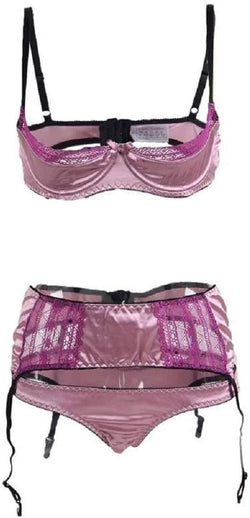 Sexy Women Lingerie Set Bra+Garter belt +Panty Perfect for Weddings/Valentines/Birthday/Special Occasions Various Designs