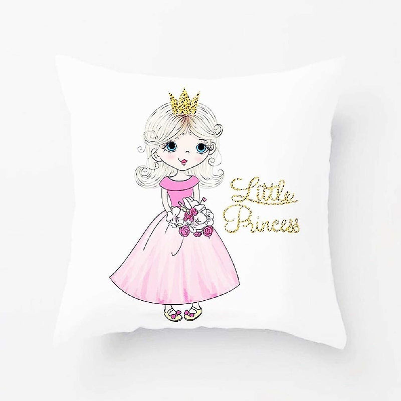 Little Princess and Ballerinas Throw Pillows Covers