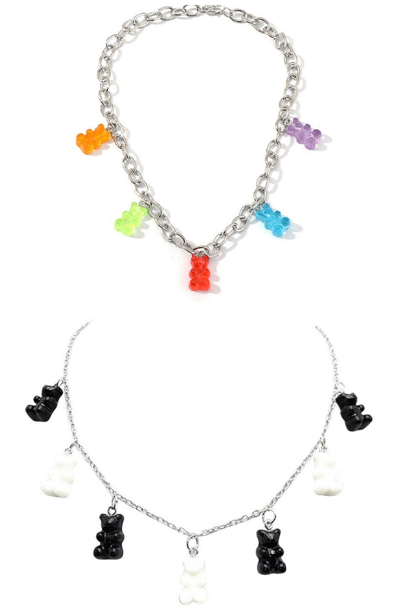 Gummy Bears Necklace in Different Colors